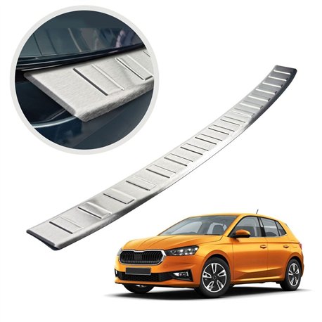 Listwa tylnego zderzaka Skoda Fabia Hatchback IV 5D 2021- | stal