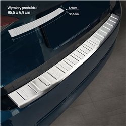 Listwa tylnego zderzaka Skoda Fabia Hatchback IV 5D 2021- | stal