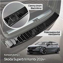Listwa tylnego zderzaka do Skoda Superb Kombi IV 2024- stal