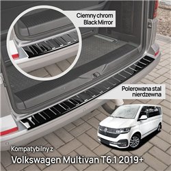 Listwa tylnego zderzaka Volkswagen VW Multivan 2019-2022 | stal