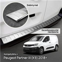 Listwa tylnego zderzaka do Peugeot Partner III (K9) 2018- | stal