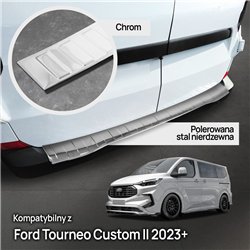 Listwa tylnego zderzaka do Ford Tourneo Custom II 2023- | stal