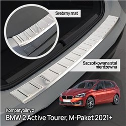 Listwa tylnego zderzaka BMW 2 Seria Active Tourer (U06) 2022- | stal