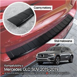 Listwa tylnego zderzaka do Mercedes GLC (X253) 2015-2022 | stal