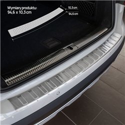 Rear bumper trim SEAT Leon Sportstourer Station Wagon IV Kombi 2020- steel