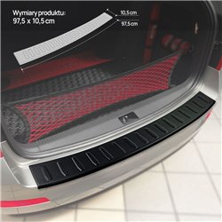 Listwa tylnego zderzaka Skoda Octavia Kombi III RS 2013-2020 | stal