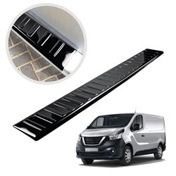 Rear bumper trim for Nissan NV300 I (J4) 2016-2021 | steel Piano