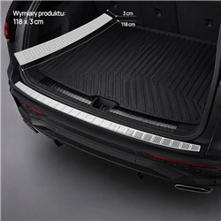 Listwa tylnego zderzaka do Audi Q5 III (GU) 2025- | Chrom stal