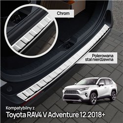 Listwa tylnego zderzaka do Toyota RAV4 V (XA50) 2019-2026 | stal