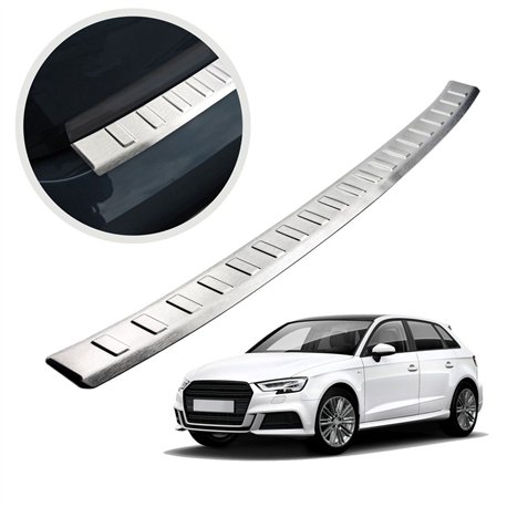 Listwa tylnego zderzaka Audi A3 Sportback Hatchback IV 5D 2020- | stal