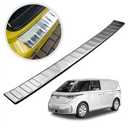 Rear bumper trim for Volkswagen VW ID. Buzz I (EB/EBN) 2022- | Silver steel