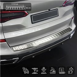Listwa tylnego zderzaka do BMW X5 (G05) M-Paket 2018- | stal