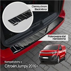 Listwa tylnego zderzaka do Citroen Jumpy III (V) 2016- | stal