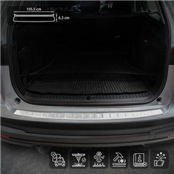 Listwa tylnego zderzaka do Skoda Enyaq I (NY | SAZ) 2021- stal