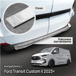 Listwa tylnego zderzaka Ford Transit Custom II (V710) 2023- | stal