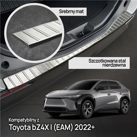 Listwa tylnego zderzaka do Toyota bZ4X I (EAM) 2022- | stal