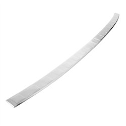 Rear bumper trim for Hyundai Tucson IV (NX4E) 2020- | Silver steel Brushed