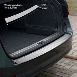 Listwa tylnego zderzaka Skoda Superb Kombi III PRE-FL 2015-2019 stal