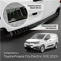 Listwa tylnego zderzaka Toyota Proace City Electric I 2022- | stal