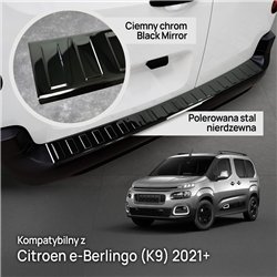Listwa tylnego zderzaka do Citroen e-Berlingo I (K9) 2021- | stal