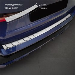 Listwa tylnego zderzaka do BMW iX1 (U11 BEV) 2022- | Chrom stal