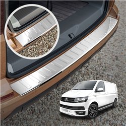 Rear bumper trim for Volkswagen VW Transporter (T6) 2015-2019 | steel