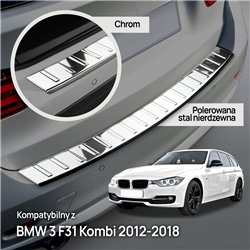 Rear bumper trim BMW 3 Series Touring Station Wagon F31 Kombi 2012-2019 ste
