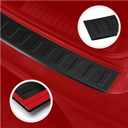 Rear bumper trim for Volkswagen VW Caddy V (SB | SK) 2020- Black steel