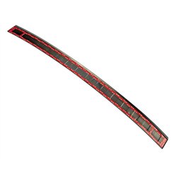 Rear bumper trim for Volkswagen VW Caddy V (SB | SK) 2020- Black steel