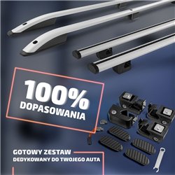 Roof rails with cross bars included Ford Transit Courier I B460 2014-2023 A