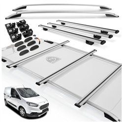 Roof rails with cross bars included Ford Transit Courier I B460 2014-2023 A