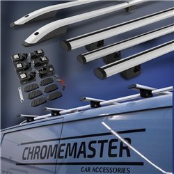 Roof rails with cross bars included Ford Transit Courier I B460 2014-2023 A