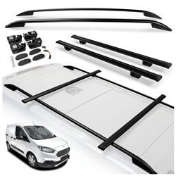 Roof rails with cross bars included Ford Transit Courier I B460 2014-2023 A