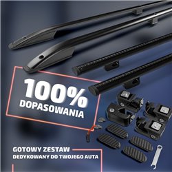 Roof rails with cross bars included Ford Transit Courier I B460 2014-2023 A