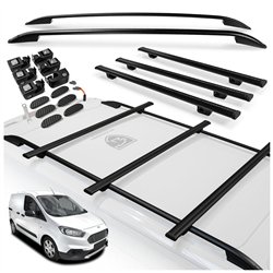 Roof rails with cross bars included Ford Transit Courier I B460 2014-2023 A