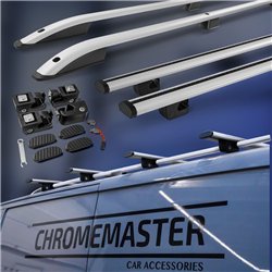 Roof rails with cross bars included Ford Tourneo Courier I 2014-2023 Alumin