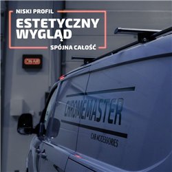 Roof rails with cross bars included Ford Tourneo Courier I 2014-2023 Alumin