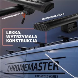 Roof rails with cross bars included Ford Tourneo Courier I 2014-2023 Alumin