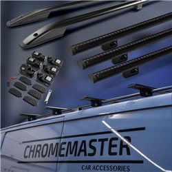 Roof rails with cross bars included Ford Tourneo Courier I 2014-2023 Alumin