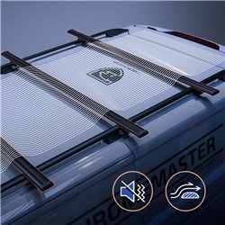 Roof rails with cross bars included Ford Tourneo Courier I 2014-2023 Alumin