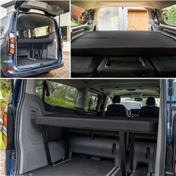 Complete bed with mattress the boot Ford Tourneo Custom II 2023- MDF Steel