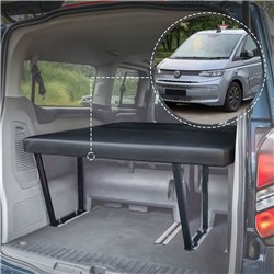 Komplet łóżko z materacem bagażnika Volkswagen VW Caravelle T7 2025- MDF St