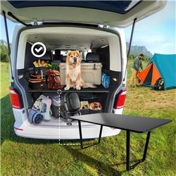 Półka bagażnika (łóżko) do Ford Tourneo Custom II (V710) 2023- | Czarny