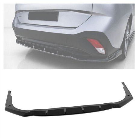 Rear bumper lip for Peugeot 308 SW Station Wagon III Kombi 2022- ABS
