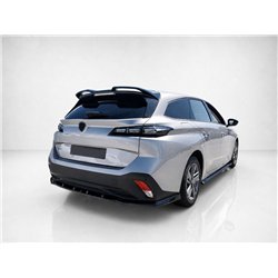 Rear bumper lip for Peugeot 308 SW Station Wagon III Kombi 2022- ABS