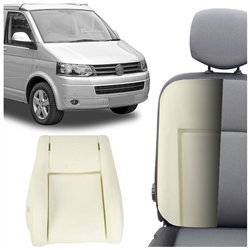 Seat backrest foam for Volkswagen VW Transporter (T5) 2003-2015 | PUR