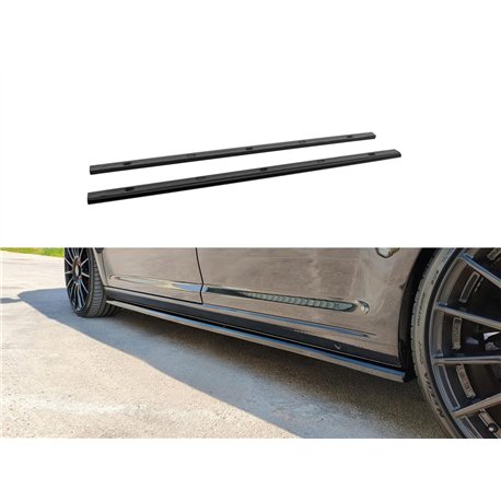 Side skirt extensions for Volkswagen VW Caddy IV (SA | DU) 2015-2020 ABS