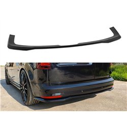 Rear bumper lip for Volkswagen VW Caddy IV (SA | DU) 2015-2020 Black ABS