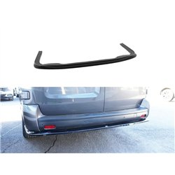Rear bumper lip for Citroen e-Jumpy I (V) LONG (L3 | XL) 2020- Black ABS