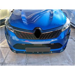 Front splitter for Renault Clio Hatchback V FL 2023-2025 ABS